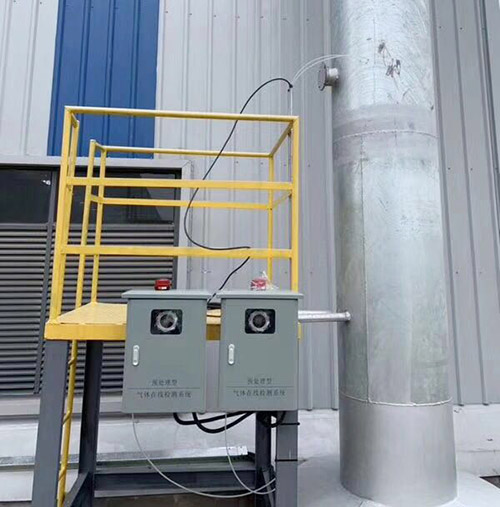 VOC在線監(jiān)測(cè)系統(tǒng)安裝現(xiàn)場(chǎng)