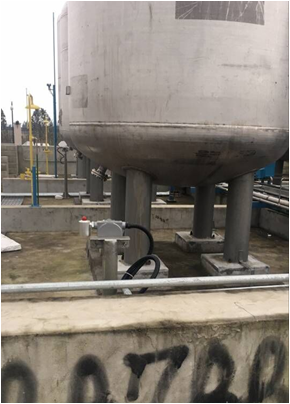 氣體監(jiān)測系統(tǒng)安裝現(xiàn)場圖