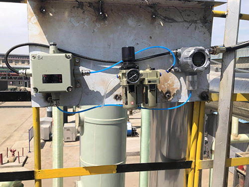 氣體監(jiān)測系統(tǒng)安裝現(xiàn)場圖