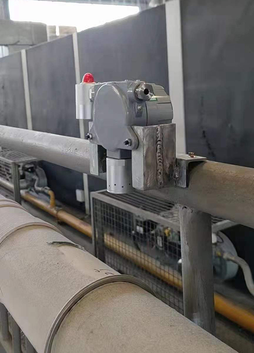 固定式氣體檢測儀安裝現場